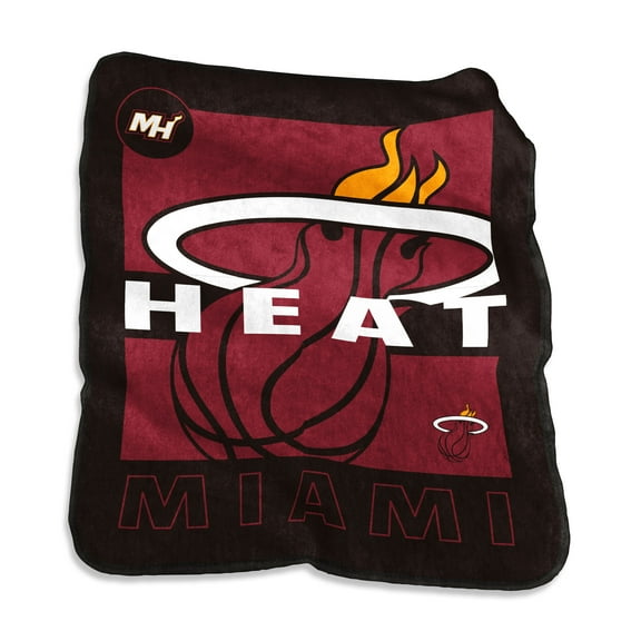 Miami Heat 50" x 60" Raschel Blanket