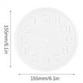thumbnail image 3 of Tyeign Epoxy Resin Clock Molds 6.1 Inch Diy Mirror Finish Silicone Casting Kit for Home Wall Decor Desk Ornament Craft Gift, 1X Silicone Mold for Clock Ornament, 3 of 7