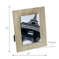 thumbnail image 3 of Masion Concepts 5"X7" Picture Frame Gold Stripe ,Gold,Aluminum, 10 L x 8 W x 1 H, 3 of 3