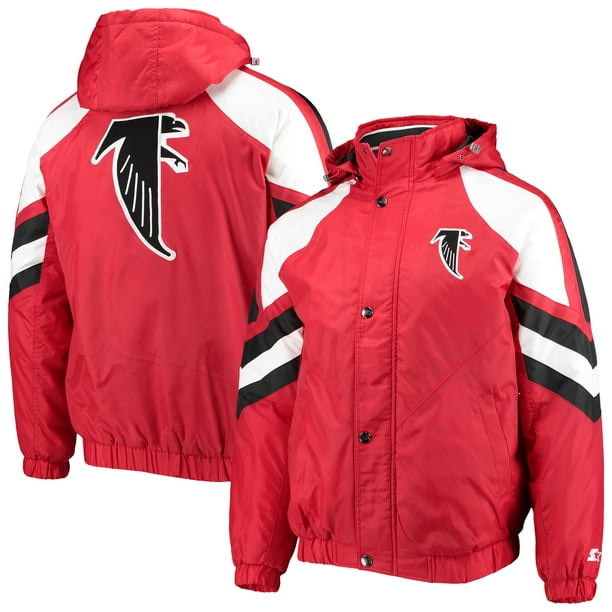 Atlanta Falcons Starter Throwback Pro Full-Zip Jacket - Red - Walmart ...