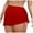 Red, variant on vigerkar Women's Swimdress Drawstring Ruched Swim Skirt Adjustable Tie Side Quick Dry Swimsuit Bottom Black, XXL
