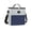 Gray, variant on Square Insulated Lunch Box for Men Women, Large Capacity Cooler Thermal Tote Bag with Handle for Travel Work Classroom Picnic Camping, 10.4"x10"x6.3"