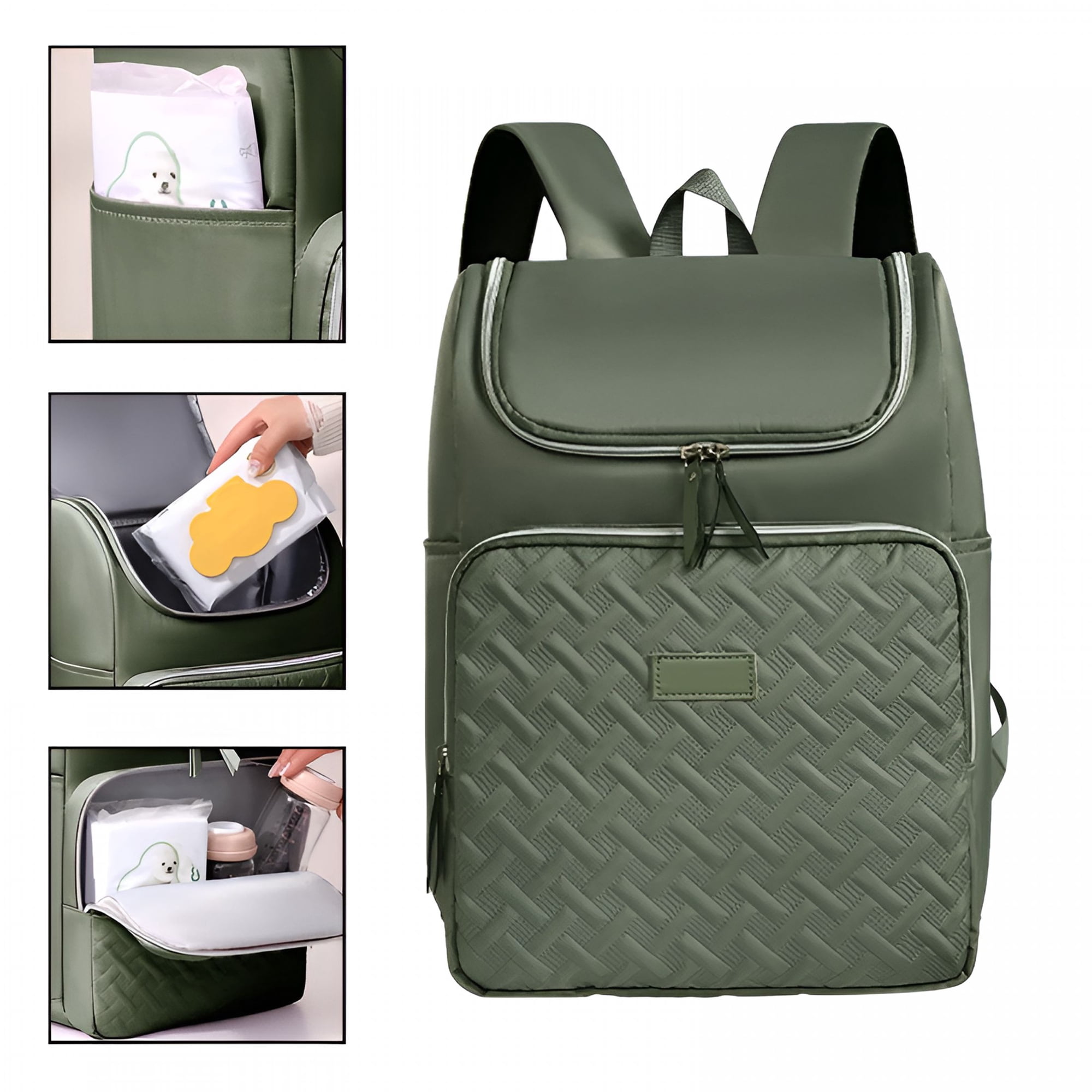 GASTROPOD 2026 New Diaper Bag Backpack,Multifunction Travel Baby Bag,Waterproof Baby Tote,Large Capacity Mommy Bag,Newborn Essentials Backpack Bag for Travel,Outings,Daycare,Stroller Trips