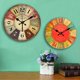 thumbnail image 4 of reloj de la cuchillería Reloj de grande de 30 cm, decoración de pared de cocina retro, Torre de París Fanmusic reloj de la cuchillería, 4 of 6