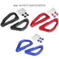 thumbnail image 3 of Riwesomey 1 par de manijas de ATV, montaje de tornillo Interior portátil, reemplazo de accesorios de agarre para Maverick X3 Ventana automotriz Azul Riwesomey VI018257-03B, 3 of 6