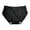 Black, variant on Baywell Women's Middle Waisted Cotton Underwear Soft Breathable Panties Stretch Briefs Regular & Plus Size 6 Packs Tag L/US M