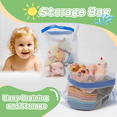 thumbnail image 6 of Mold Free Bath Toys, 15PCS | Safe Fun & Easy Clean Floating Boats & Rotating Waterfall Cups & Sealed with No Holes Floating Tub Toy and Mesh Bag, 6 of 7