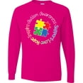 thumbnail image 3 of Inktastic Autism Awareness Circle Long Sleeve T-Shirt, 3 of 5