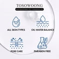 thumbnail image 3 of Aceite limpiador TOSOWOONG AHA Blackhead Out, aceite de jojoba, desmaquillante, limpiador de puntos negros y poros, limpiador faci, 3 of 5