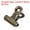 Bronze, variant on Uxcell Metal Hinge Clip Clamp 22mm Small Binder Clips Bronze, 40 Pack
