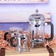 thumbnail image 4 of 4 piezas de malla de filtro de café de repuesto de acero inoxidable de 4 pulgadas para cafeteras de prensa francesa de 1000 ml y 8 tazas y máquinas de té, 4 of 7