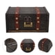 thumbnail image 4 of Caja de madera vintage con tapa abatible, pequeña caja decorativa para guardar joyas, recuerdos y baratijas Caja de madera decorativa vintage con cerradura, 4 of 7
