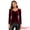 Burgundy, variant on Elegant Velvet Sweetheart Neck Peplum Top XL Dark Green
