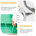 thumbnail image 4 of 2 Pcs Wire Rope Hangers Picture Hook Hangers Sign Chandelier Hanging Hooks, 4 of 9