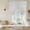 Gray, variant on Grey Dandelion Balloon Curtains for Living Room/French Door, Spring Modern Minimalist Country Flower Tie Up Curtains 63 Inch Length Energy Saving Kitchen Curtains Shades for Windows 42"x63"