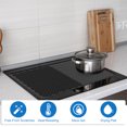 thumbnail image 2 of Lzvxtym Stove Top Cover, Silicone Stove Top Cover Heat Resistant Glass Stove Mat for Electric Stove, 28×20 Inch, Black, 2 of 8
