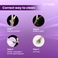 thumbnail image 5 of Mars Boring Silicone Brush Cleaner Pad (30 Gm) - Purple, 5 of 5