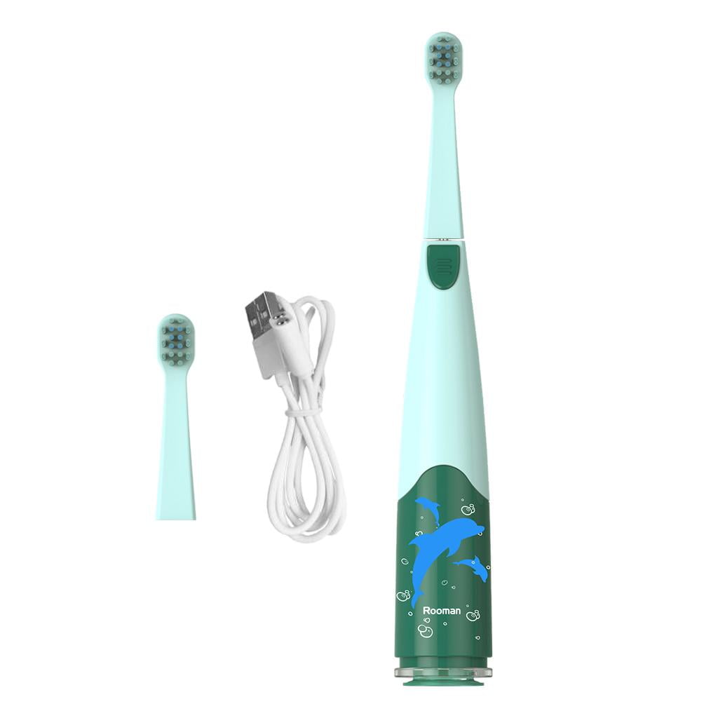 Electric Toothbrush Oscillating Kids Modes for Children Blue
