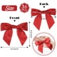 thumbnail image 2 of Lazos AIMUDI con lazo rojo satinado, 11 cm, 36 unidades, 2 of 7