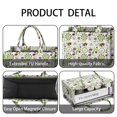 thumbnail image 4 of Large Capacity Tote Bag,Green Football Monogram Pattern Handbag Fashion Luxury Tote Bag,15.7"x13"x 5.1" Inches,Laptop Compatible, 4 of 6