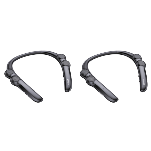 Altavoz portátil compatible con Bluetooth para colgar en el cuello, caja de sonido estéreo inalámbrica