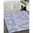 thumbnail image 2 of Ahgly Company Indoor Rectangle Patterned Lavender Blue Area Rugs, 6' x 9', 2 of 6
