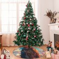 thumbnail image 7 of Picia Colorful Cloud Shepherd Dog Print Christmas Tree Skirt , Christmas Tree Skirt Ornaments for Merry Christmas Holiday Party Decorations Indoor Outdoor-48", 7 of 7