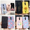 thumbnail image 2 of Case For Huawei Mate 20 Lite Soft Cute Cartoon Flower Silicone Phone Cases for Hauwei Mate 20 Lite SNE-LX1 Funda Back Cover 6.3" case-c18 Mate 20 Lite, 2 of 6