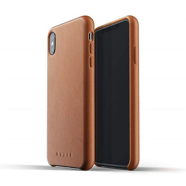 Mujjo Mujjo Cs 103 Tn Full Leather Case For Iphone Xs Max Tan Walmart Com