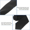 thumbnail image 3 of EeaseCA Cravate Zippée Formelle pour Homme Cravate Classique à Rayures Cravate Zippée pour Homme pour Mariage, 3 of 7