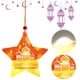 thumbnail image 5 of Cortina Decorativa Ligera LED Cadena Batería para Casas Ramadán Fiesta Bodas Navidad Rojo, 5 of 9