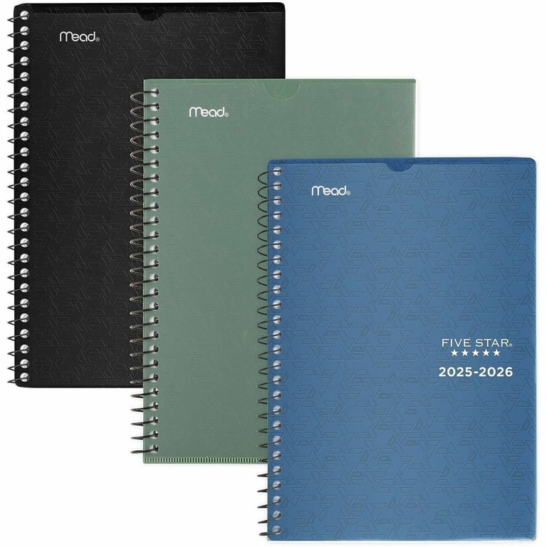 Mead Five Star Student Academic Planner (caw45100) - Walmart.com