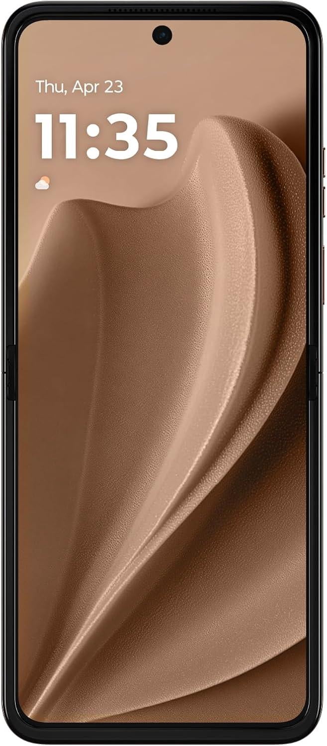 Motorola Razr+ 2025 | Unlocked | Made for US 12/256GB | 50MP Camera | Pantone Mocha Mousse