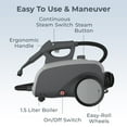 thumbnail image 6 of Pure Enrichment PureClean XL Rolling Steam Cleaner – Professional 1.5L Multi-Purpose Heavy Duty Steamer, 17 Accessories, Chemical-Free Deep Cleaning of Floors, Upholstery, Windows, Grout, Cars & More, 6 of 10