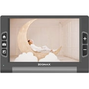 Zoomax Luna 8 Handheld Video Magnifier HD Electronic Magnifier- 8" Screen & 2.5X- 19x Magnification