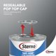 thumbnail image 5 of Quemadores de bidón de combustible para platos, Sterno, 4 horas de combustión (paquete de 24), 5 of 7