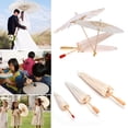 thumbnail image 5 of Chinese Ancient Style DIY Wedding Decoration White Bride Umbrella Wedding Photo Props Umbrella 20cm, 5 of 8
