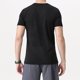 thumbnail image 5 of Tops para hombre, blusas y camisas de cuello redondo y manga corta para hombre, blusas deportivas elásticas transpirables de color sólido, casuales, de manga corta y cuello redondo para hombre., 5 of 5