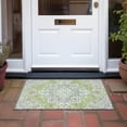 thumbnail image 6 of Addison Rugs Chantille Indoor/Outdoor Traditional Vintage Green Washable Rectangle Rug, 1'8" x 2'6", 6 of 6