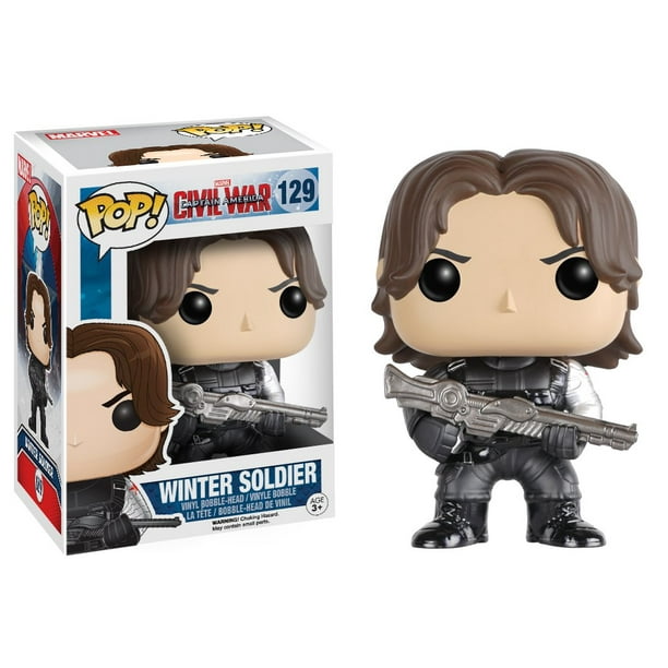 Funko Pop! Marvel: Captain America: Civil War, Winter Soldier - Walmart.com - Walmart.com