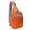 Orange, variant on Trendy Fishing Shoulder Bag, Female One Strap Shoulder Purse Men's And Women's Outdoor Shoulder Bag Zipper Crossbody Bag Cycling Sports Bag Mountaineering Travel Small Backpack