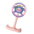 thumbnail image 3 of Volante de simulación de juguete, juguete educativo con sonido, volante musical, juguete de simulación de conducción para niños, niñas y niños Púrpura, 3 of 8