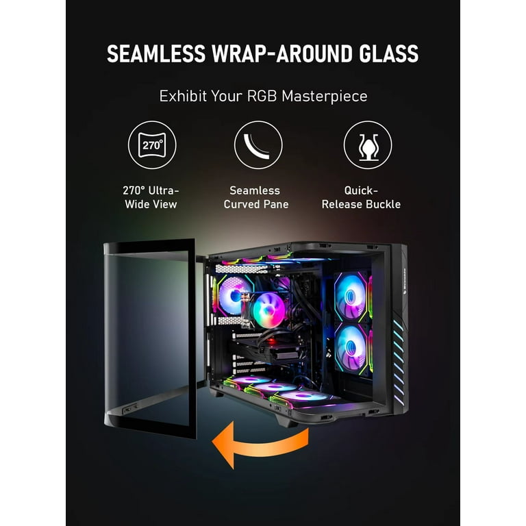 EVOUNIC Gaming PC Desktop Intel i7 Xeon E5 12 Cores 64GB RAM 1TB