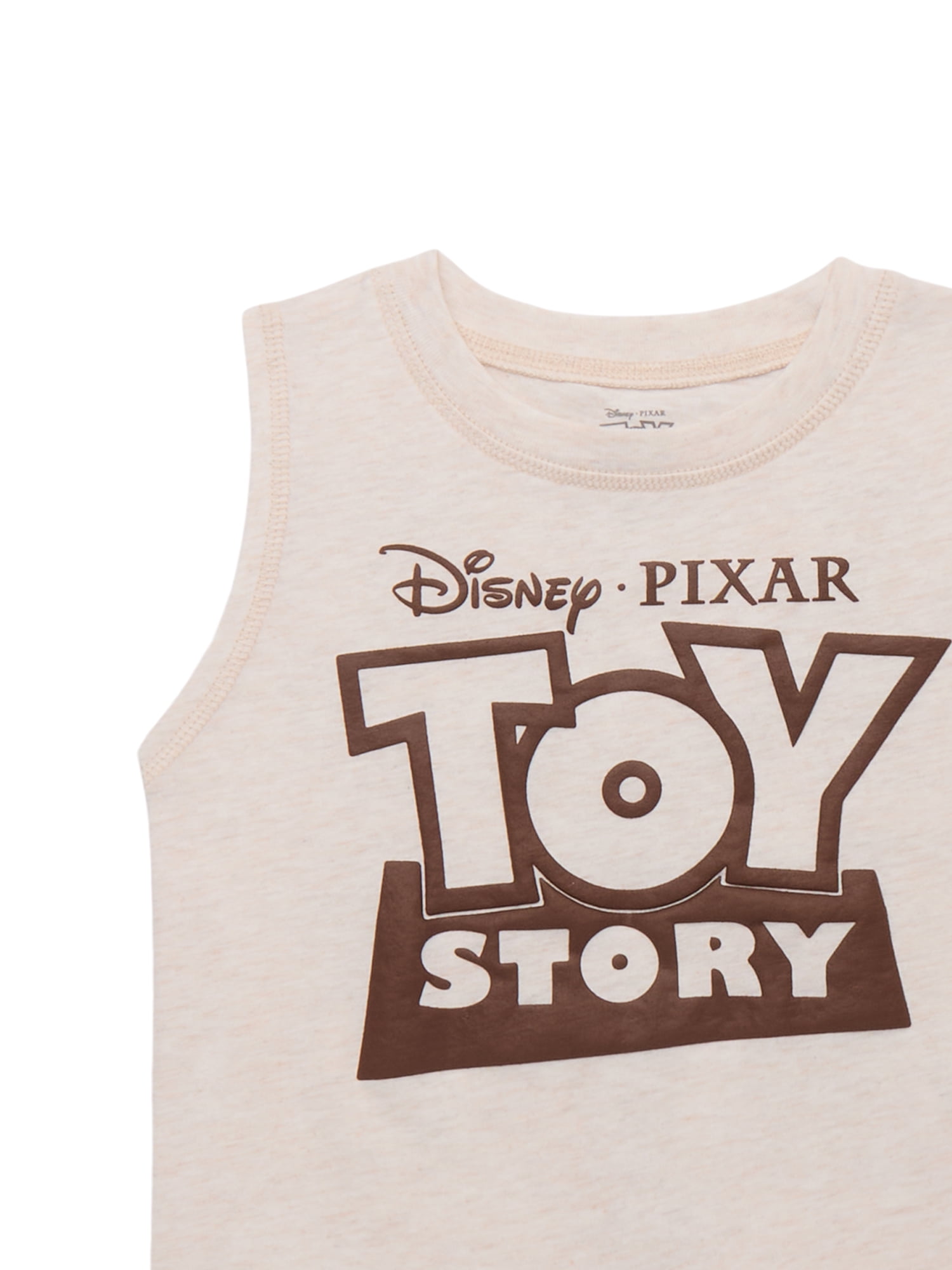 Toy Story Toddler Boy Tank Top with Front and Back Graphics, Sizes 12M-5T