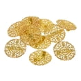 thumbnail image 2 of 12 Juegos De Base Redonda Con Broche Cabujones En dorado Hugo Pin de broche de mujer, 2 of 10