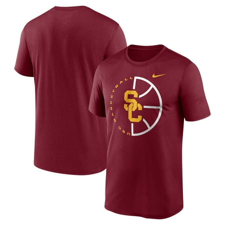 Men's Nike Cardinal USC Trojans Legend Basketball Icon Dri-Fit T-Shirt
