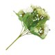 thumbnail image 4 of Ramo de clavel artificial simulación floral decoración hogar oficina decoración tela flor falsa, verde kenally HA8723-03B, 4 of 6