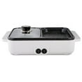 thumbnail image 1 of Amdohai Electric Grill Pan 2 Speed Household Multifunctional Small 2L Hot Pot Barbecue One Pot 1200W High Power Dormitory Mini Barbecue Machine, 1 of 8