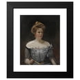 thumbnail image 2 of Jan Ciągliński 15x18 Black Modern Framed Museum Art Print Titled - Portrait of Baroness Stackelberg (1907), 2 of 5