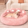 thumbnail image 4 of Cama esponjosa para perros, accesorios para perrera de felpa, productos para mascotas, camas para perros grandes, ropa de cama, sofá, cesta, estera pequeña, cojín grande para gatos, cachorros y mascot, 4 of 4
